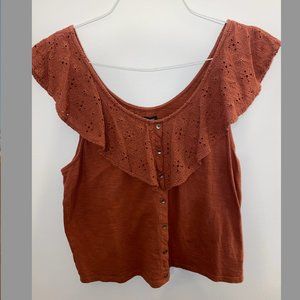 American Eagle Rose Blouse